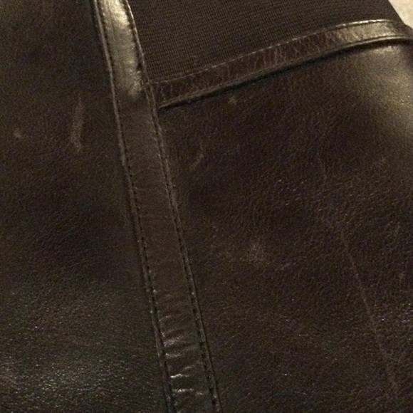 Circa Joan & David Genuine Leather Heeled Dark Brown 18” Boots - Picture 5 of 14